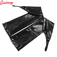 Latex fingerless gloves, elbow length by Candyway