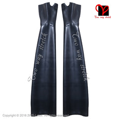Latex gloves, long arm fingerless, 100% latex. Sizes XS thru 2XL