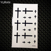 Temporary tattoos Women or Men SMALL assorted selection No. 2