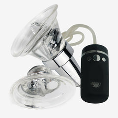 Pussy and nipple pump 10 speed with vibration and clit lick function