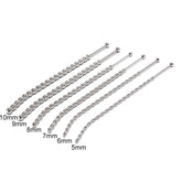 Stainless steel urethral sounds. Curved ends.