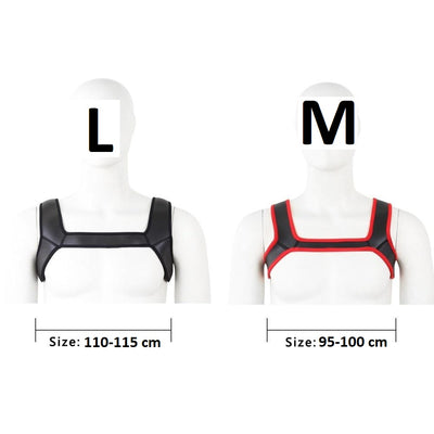 Men's Harness for BDSM or Puppy play in a range of colours.