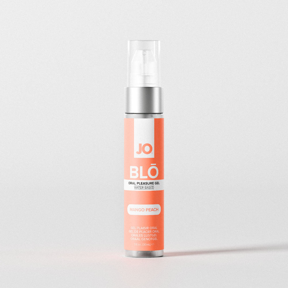 JO Blo Mango Peach - Mango Peach Flavoured Oral Pleasure Gel - 30 ml Bottle