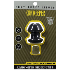 Fort Troff - Kum Keeper - Small -  Small Hollow Butt Plug with Removeable Stopper