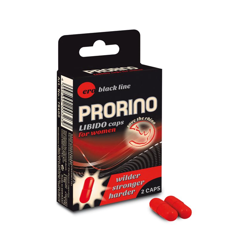 PRORINO Libido Capsules For Women 2 Pc pack
