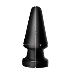 Ass Max Plug Large Anal Plug Black
