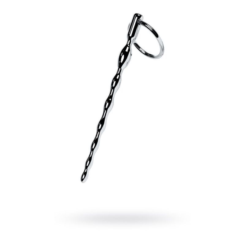 Silver Metal Urethral Sounding Plug with Replaceable Ring Shhh Online Australia
