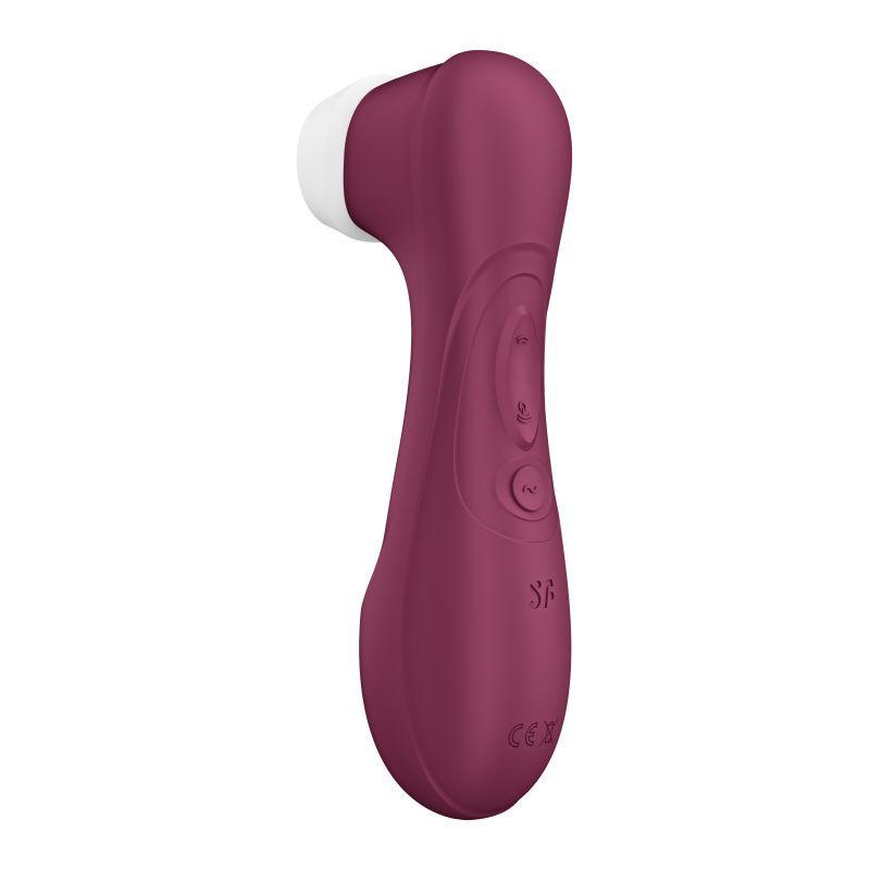 Satisfyer Pro 2 Gen 3 App Control Clitoral Stimulator Wine Red