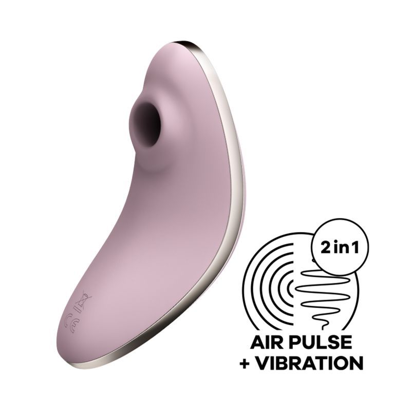 Satisfyer Vulva Lover 1 Lay-on Vibrator - Violet
