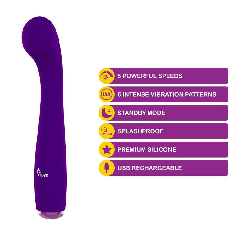 Viben Devotion G-Spot Vibrator - Violet