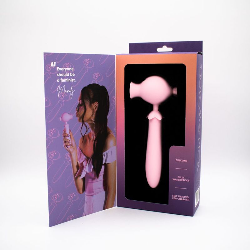 Lick N' Stick Clit Flicker G-Spot Bathroom Vibrator