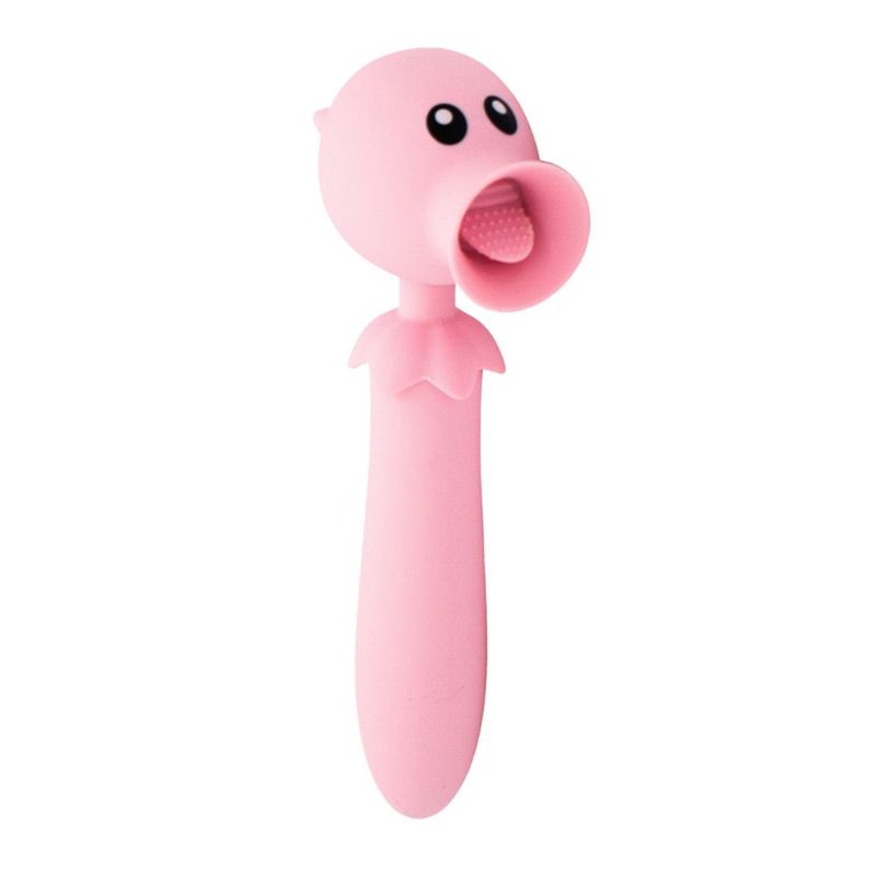 Lick N' Stick Clit Flicker G-Spot Bathroom Vibrator