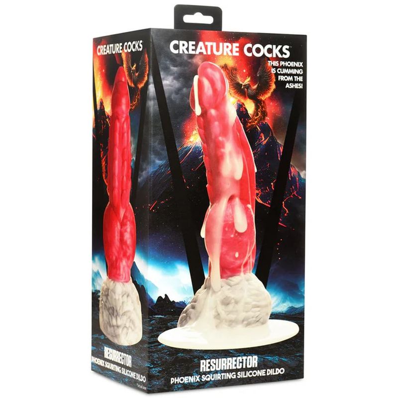 Resurrector Phoenix Squirting Silicone Fantasy Dildo
