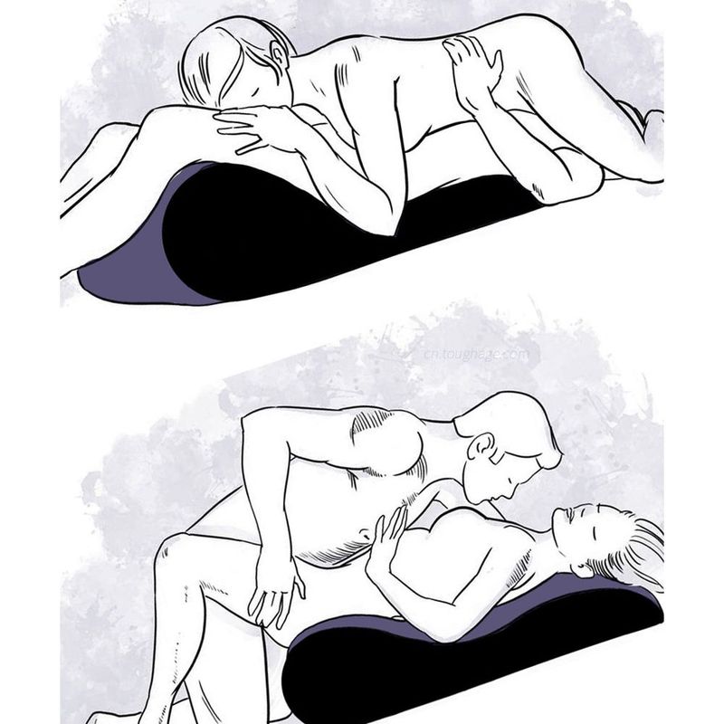 Large Inflatable Mini Sex Positioning Mattress