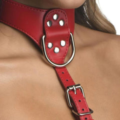 Red Female Chest Harness - M/L
