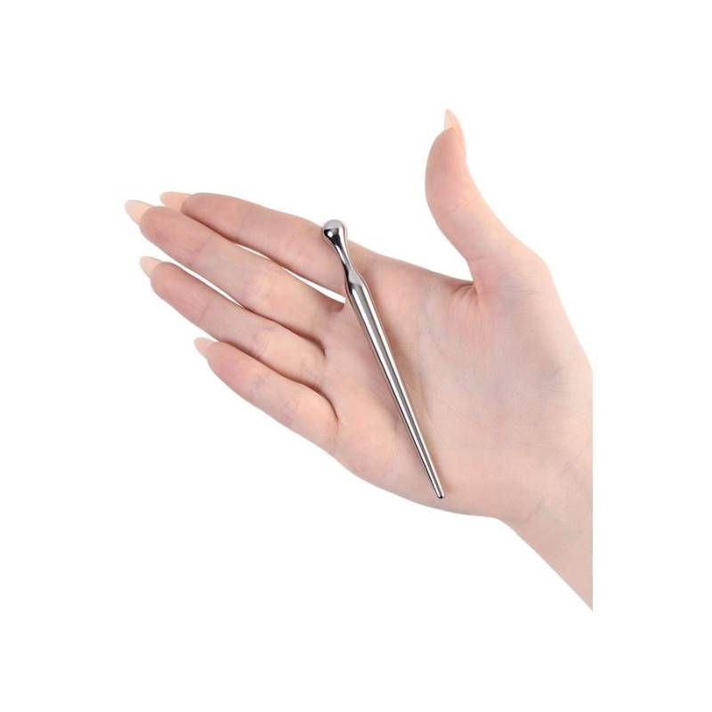 Silver Metal Needle Urethral Sounding Plug