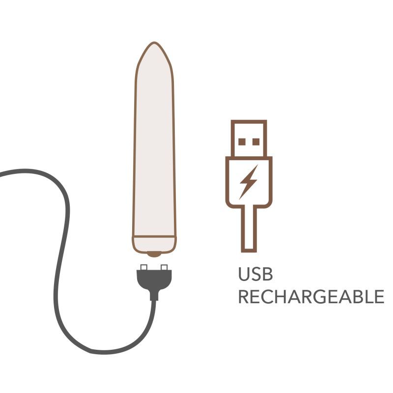Golden Rose Rechargeable Bullet