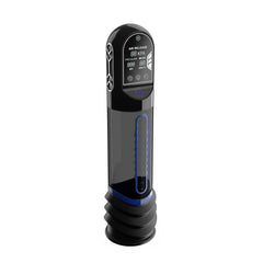 ISP90 Curve Infrared Automatic LCD Penis Pump Blue