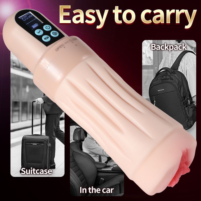 Suctroker Dual Density Vibrating Sucking Vaginal Masturbator V3