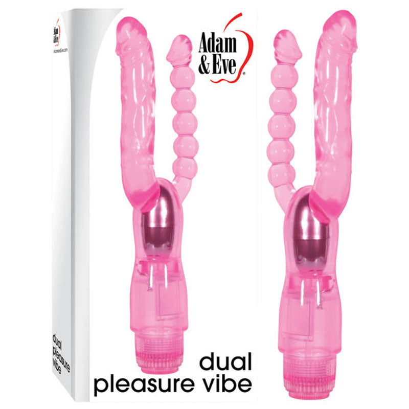 Adam & Eve Dual Pleasure Vibe - Pink