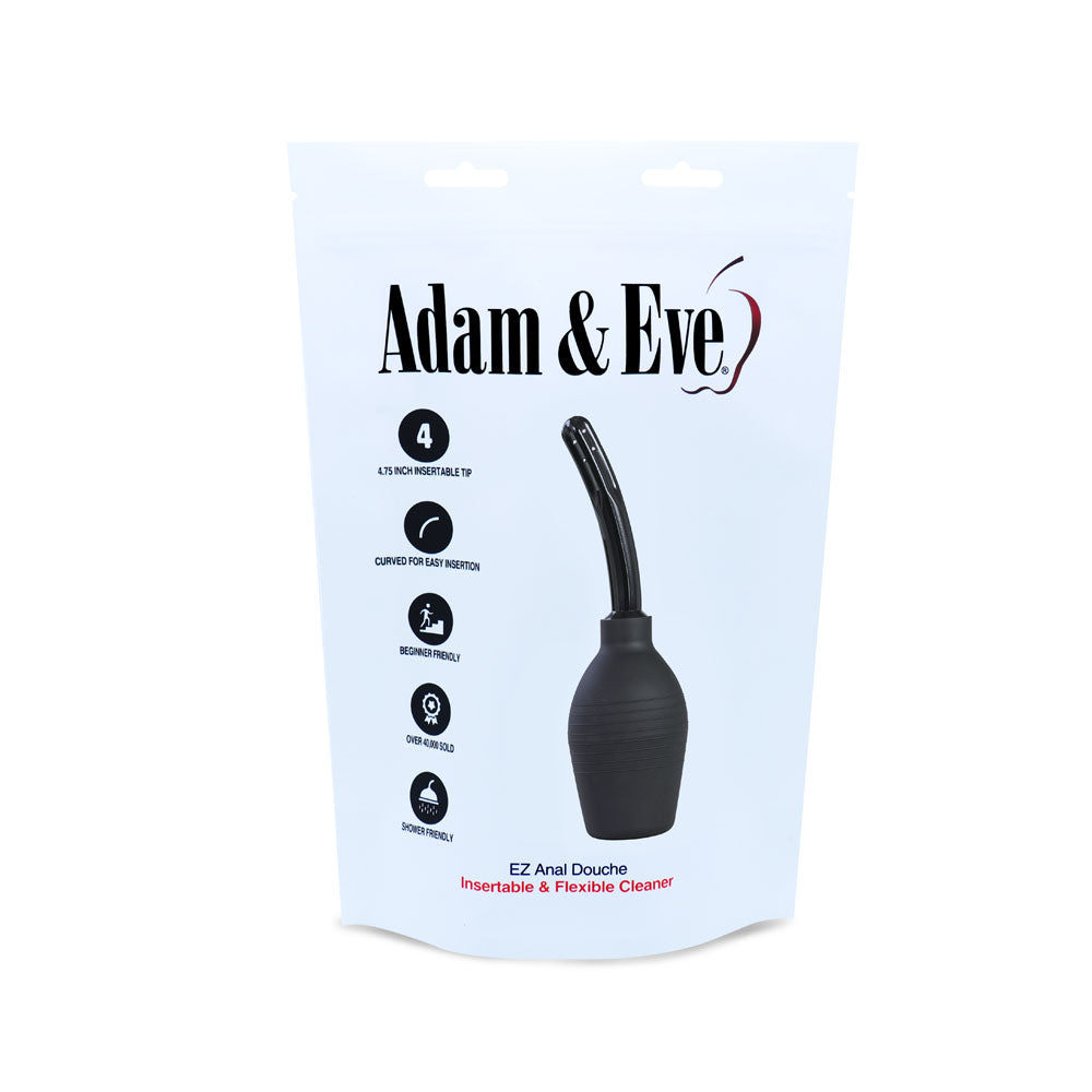 Adam & Eve Ez Anal Douche - Black Douche