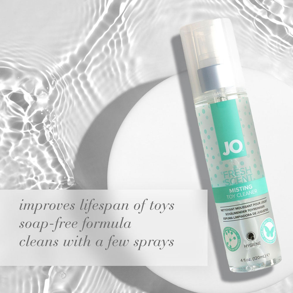 JO Misting Toy Cleaner - 120 mL - Misting Toy Cleaner - 120 ml Spray Bottle