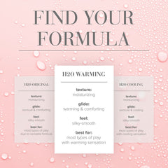 JO H2O Warming Lube - 60 mL - Water Based Warming Lubricant - 60 ml Bottle