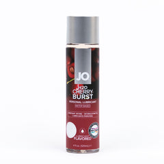 JO H2O Cherry Burst Lube - 120 mL - Cherry Flavoured Water Based Lubricant - 120 ml Bottle
