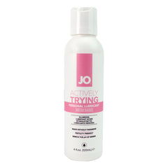 JO Actively Trying - 120ml - Water Based Fertility Friendly Lubricant - 120 ml Bottle