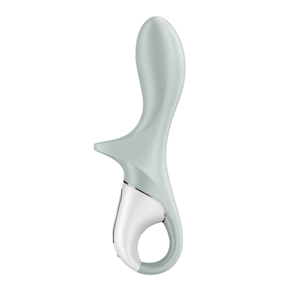 Satisfyer Air Pump Booty 3 USB Rechargeable Inflatable Anal Vibrator - Grey