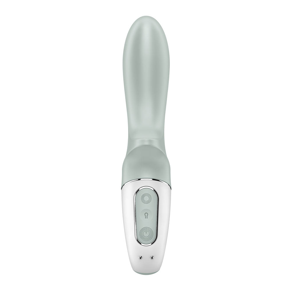 Satisfyer Air Pump Booty 3 USB Rechargeable Inflatable Anal Vibrator - Grey