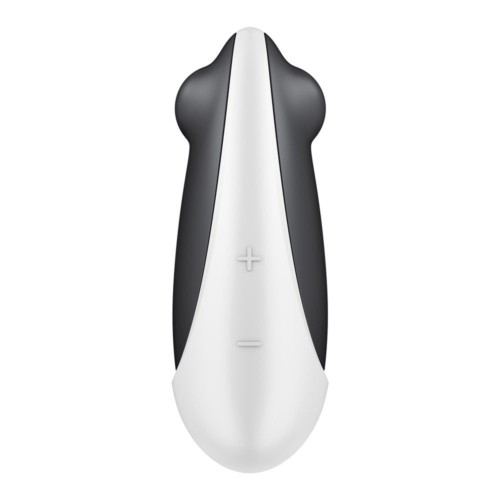 Satisfyer Spot On 3 USB Rechargeable Lay On Vibrator - Black & White