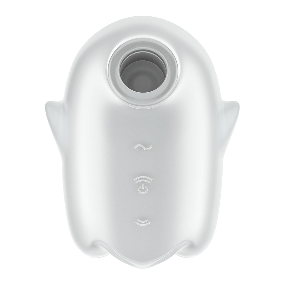 Satisfyer Glowing Ghost Air Pulse Clit Stim - White
