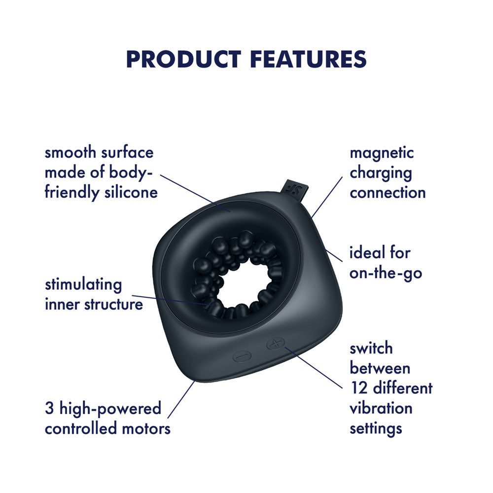 Satisfyer Ring Vibrating Stroker