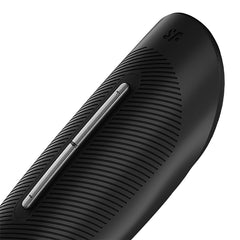 Satisfyer Perfect Grip - Black USB-C Rechargeable Vibrating Masturbator Sleeve