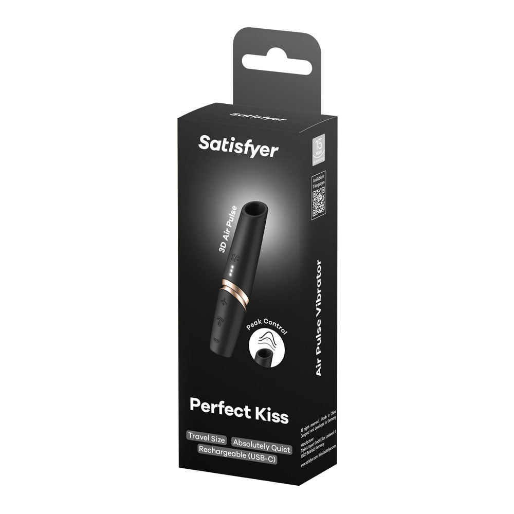 Satisfyer Perfect Kiss -  USB Rechargeable Air Pulse Stimulator