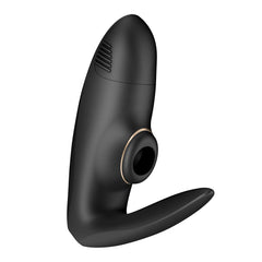 Satisfyer Pro 4 Couples - Battery Series - Black U-Shaped Couples Vibe with Air Pulsation