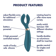 Satisfyer Endless Fun - Battery Series - Green 23.5 cm Stimulator