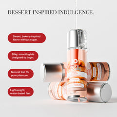 JO Bake Shoppe - Peach Cobbler - Peach Cobbler Flavoured Water Based Lubricant - 60 ml Bottle