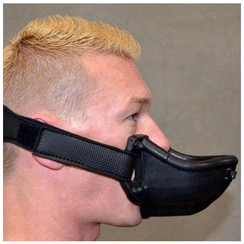 Piss Trough Mouth Gag with changeable inserts - Black or Red