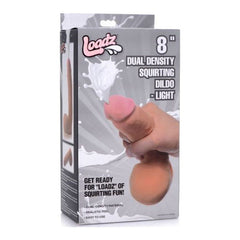 8in Dual Density Squirting Dildo - Shhh...