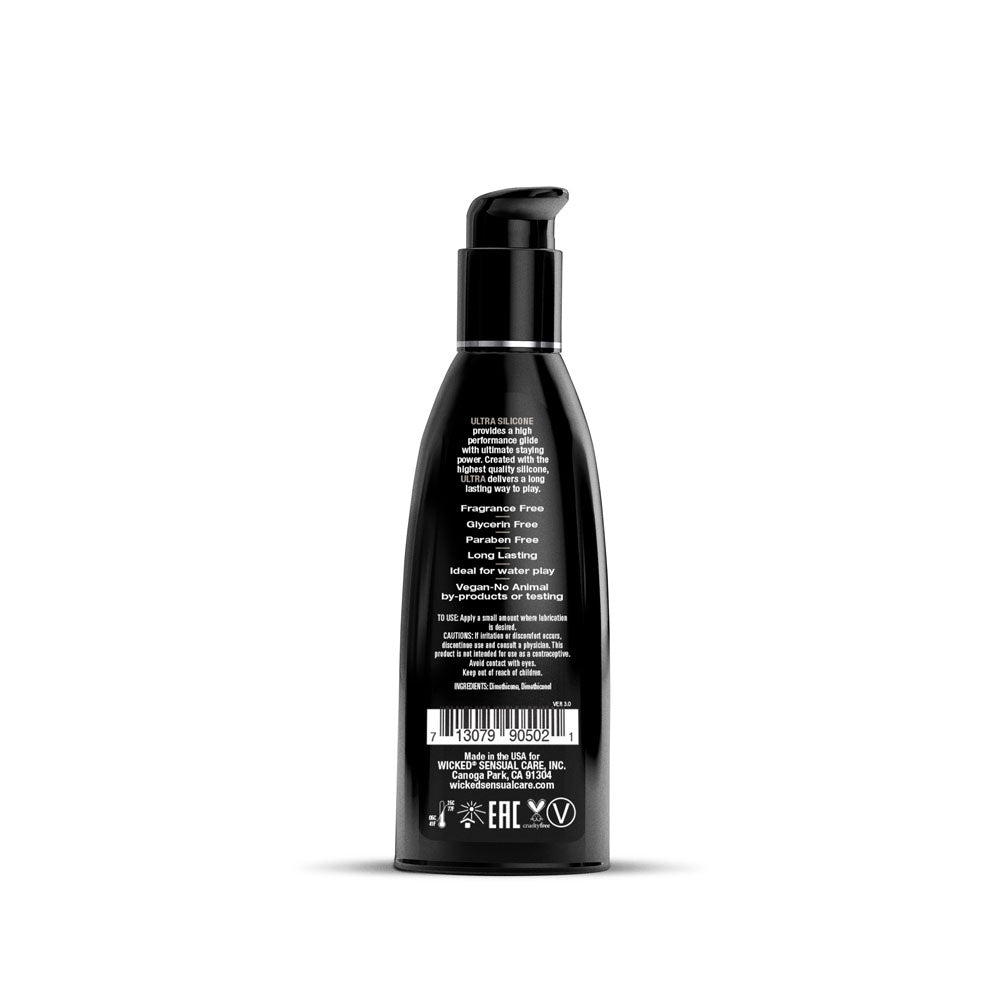 Wicked Ultra Fragrance Free Silicone Lube - 60ml