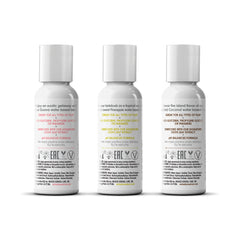 Wicked Simply Tropical Trio Flavoured Water Based Lube - Set of 3 x 30 ml Bottles