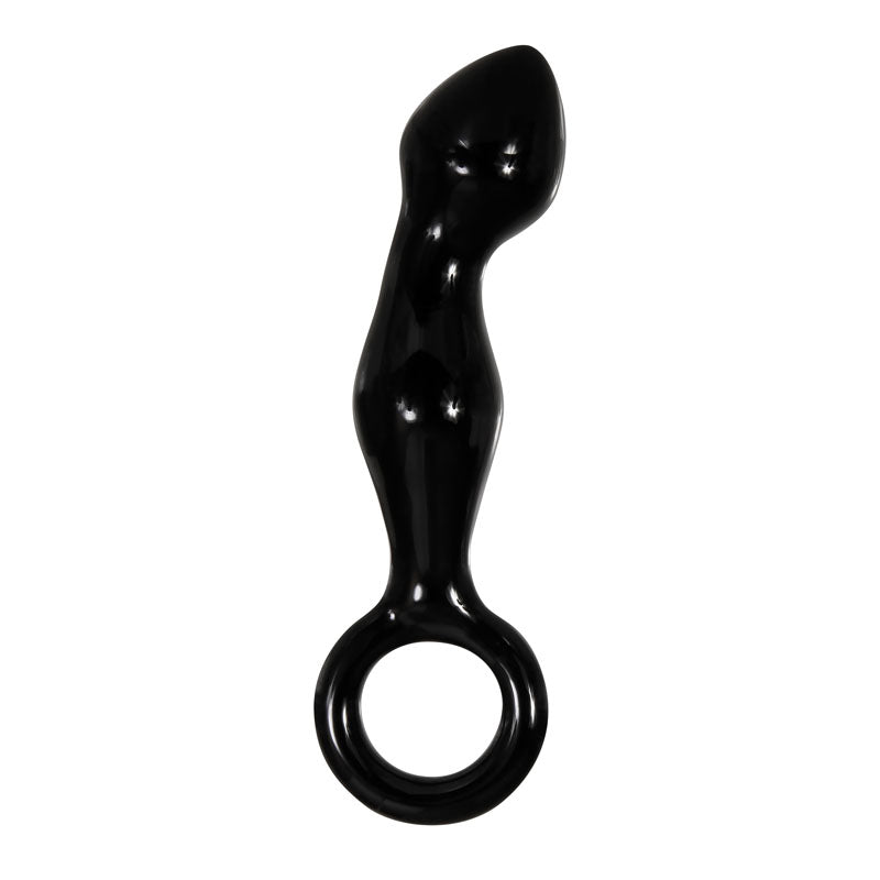 Adam & Eve Adam's Glass Prostate Stimulator 16.6 cm - Black