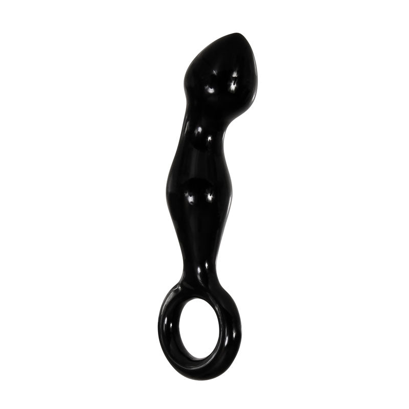 Adam & Eve Adam's Glass Prostate Stimulator 16.6 cm - Black