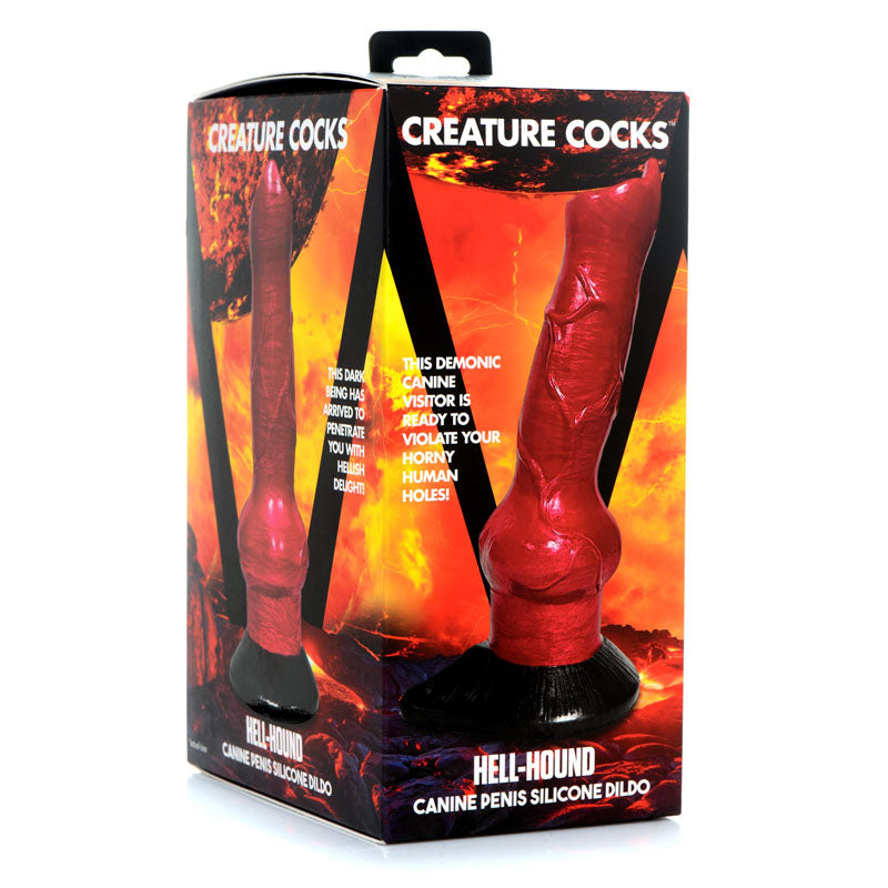 Creature Cocks Hell-Hound Canine Penis Silicone Dildo -  19 cm Canine Dildo