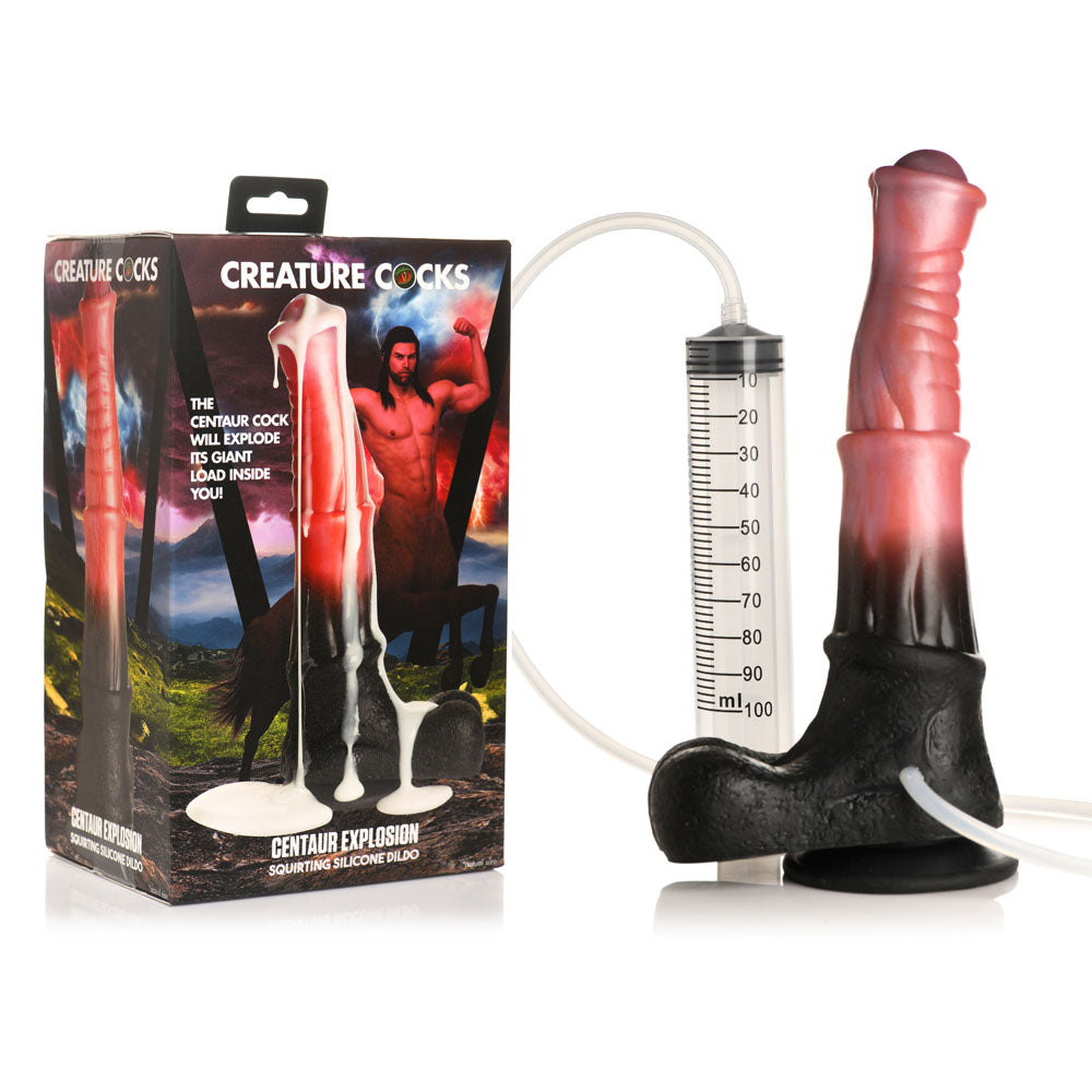 Creature Cocks Centaur Explosion Squirting Horse Cock