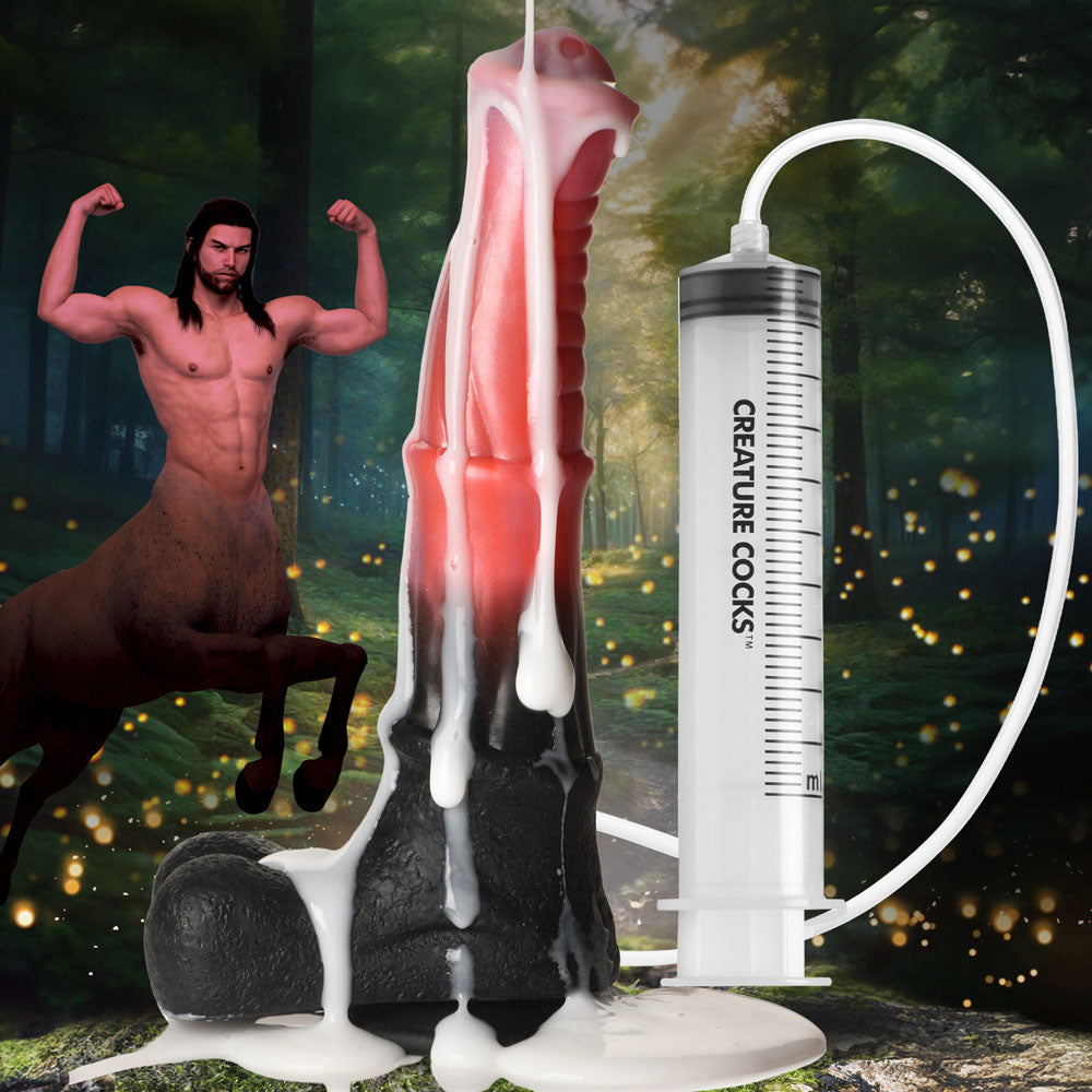 Creature Cocks Centaur Explosion Squirting Horse Cock