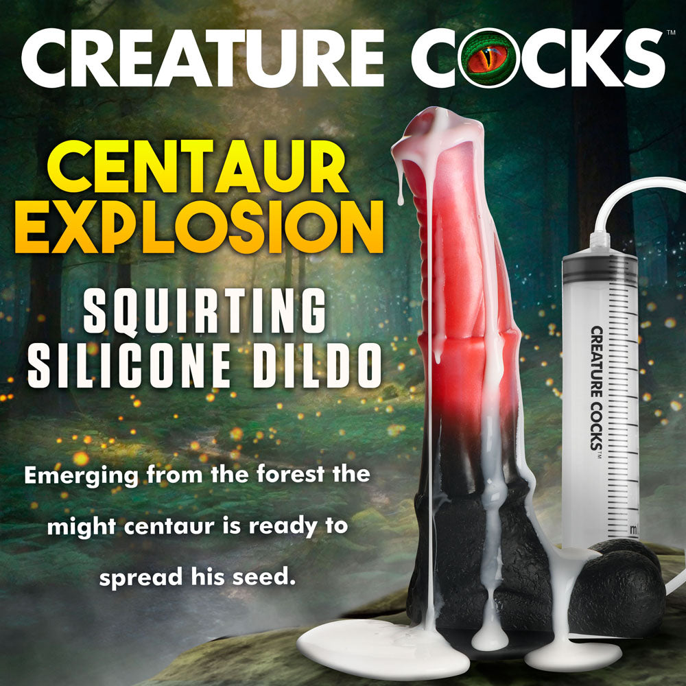 Creature Cocks Centaur Explosion Squirting Horse Cock