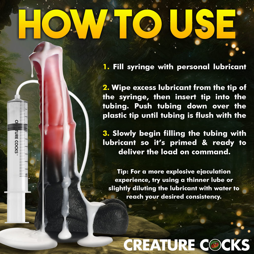 Creature Cocks Centaur Explosion Squirting Horse Cock